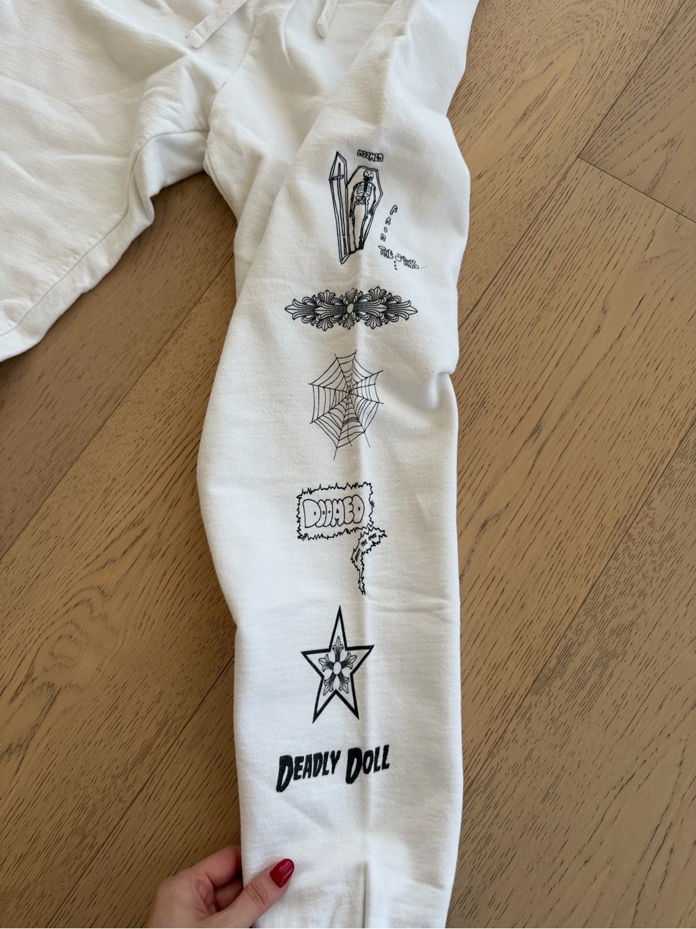 Chrome Hearts White sweatpants - Picture 4 of 9